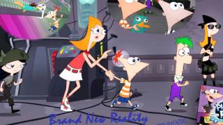 Phineas and Ferb  Brand New Reality Instrumental Version [upl. by Alrich]