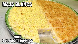 Easy steps to cook Maja Blanca  How to make Maja Blanca  WAIS NA NANAY [upl. by Notsahc]