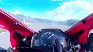 Honda CBR 600 RR 2005 on track [upl. by Ambrogino]