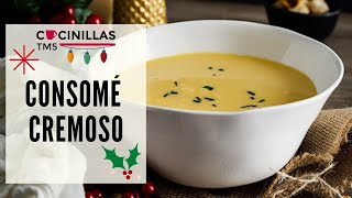 Consomé Cremoso  Especial Navidad⎪Recetas Thermomix [upl. by Llerat]