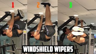 How To Do Windshield Wiper Ab Exercise Step by Step Progression [upl. by Hsuk]