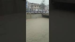 San Luis de Sabinillas motorway underpass floods [upl. by Becka]