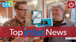 Intel 14th Gen Mobile amp Desktop At CES 2024 [upl. by Analos]