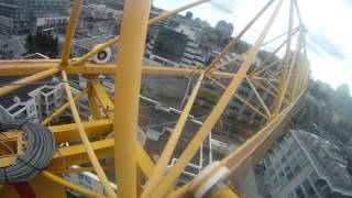 Tower Crane Trolley ride [upl. by Olraced]