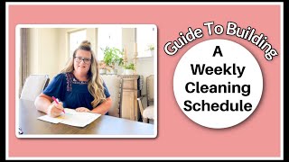 HOW TO BUILD A CLEANING SCHEDULE  ZONE CLEANING  MOM TO MOMS [upl. by Liddle]