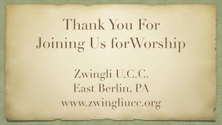 Zwingli UCC of East Berlin PA Live Stream [upl. by Anaeirb420]