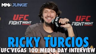 Do You Know What Ricky Turcios is Saying Ahead of CoMain Event Fight  UFC Vegas 100 [upl. by Terriss]