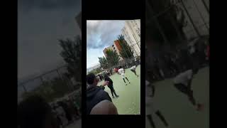 Débordement lors dun tournoi de foot quartier des 3000 à AulnaysousBois [upl. by Zetes4]