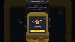 NOTCOIN Red Packet Giveaway  Red Packet Giveaway Campaign  Red Pocket Code redpacket giveaway [upl. by Eejan]