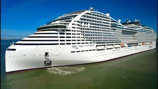 MSC World Europa Cruise Ship Tour 4K [upl. by Jermayne954]