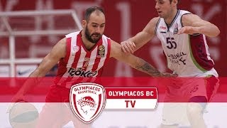 HIGHLIGHTS OLYMPIACOS BC  LABORAL KUTXA 2132014 [upl. by Teddman]