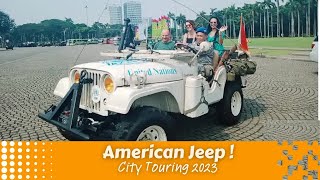 AMERICAN JEEP CITY TOURING 2023 JAKARTA [upl. by Meesak]