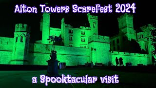 Alton Towers Scarefest 2024 montage [upl. by Isus744]