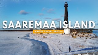 Trip to Estonias Largest Island For 150 Spending 48 hours on Saaremaa Island in Winter [upl. by Werdna355]