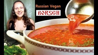 Russian Borsch  Traditional vegan recipe whaat [upl. by Alard]