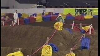 1993 Sydney Supercross Masters  125 Final [upl. by Ahsilif]