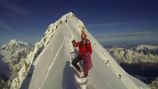 Aiguille Verte par le couloir Whymper [upl. by Longtin]