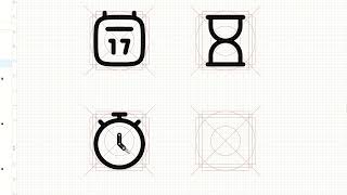 Icon Design Tutorial in Figma [upl. by Minni451]