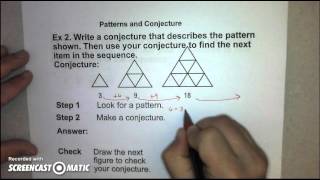 21 Inductive Reasoning and Conjecture [upl. by Juanita812]