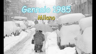 Lincredibile ondata di GELO e la NEVE del gennaio 1985 [upl. by Ynar]