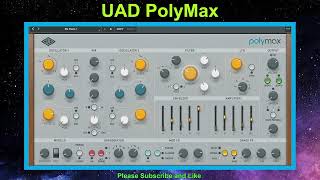 UAD PolyMax  Factory Sound [upl. by Vic318]