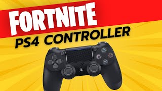 How To Play Fortnite on PC with PS4 Controller Working Method [upl. by Tennos]