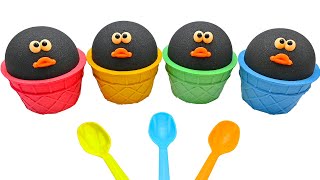 Humpty Dumpty Song  Play with Duck ice cream Cup kinetic sand  Nursery Rhymes amp Kids Songs [upl. by Sternlight470]