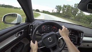 2019 Volvo XC40 T5 AWD Momentum  POV Walkaround amp Test Drive Binaural Audio [upl. by Steward223]