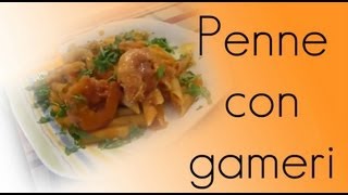 Penne con gamberi [upl. by Ativad]