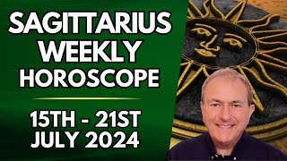 Sagittarius Horoscope  Weekly Astrology  15th to 21st July 2024 [upl. by Damiani]