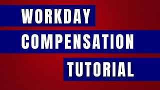 Workday Compensation Tutorial  Workday Compendsation Training  Learn Workday course online [upl. by Hillery]