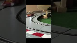 Carrera digital 132 Slowmo mit dem Porsche 935 über meine Slotcar Bahn [upl. by Eidna]