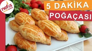 En hızlı poğaça tarifi  5 DAKİKA POĞAÇASI [upl. by Kenton653]