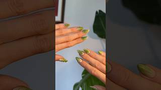 Robię paznokcie inspirowane ogórkiem 🥒 paznokcie 3dnailart nailsinspo nailart manicure diy [upl. by Eah]