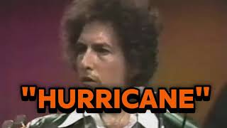 Bob Dylan  Hurricane live 1975 [upl. by Anurb]