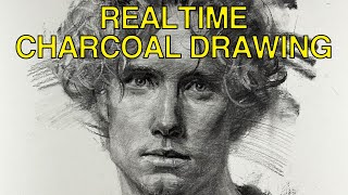 Realtime Charcoal Drawing 157 [upl. by Dianuj]