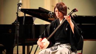 HIDEHIDE  Hideki Onoue shamisen Japanese lute [upl. by Fayth]