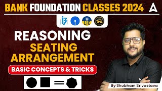 Bank Foundation Classes 2024  Reasoning seating Arrangement Basic Concept amp Tricks [upl. by Fari158]