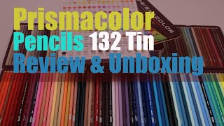 PRISMACOLOR Premier Pencils REVIEW and Unboxing  Prismacolor Unboxing [upl. by Enialed]