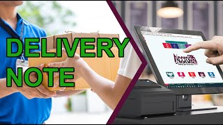 Delivery Note  How to prepare delivery note and invoice   AccroBIZ ERP [upl. by Clere644]