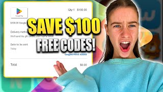 How YOU can get FREE Google Play Gift Cards EASY ✅ Redeem Google Play Gift Card Codes For Free [upl. by Eendyc]