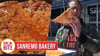 Barstool Pizza Review  SanRemo Bakery Etobicoke ON [upl. by Drus]