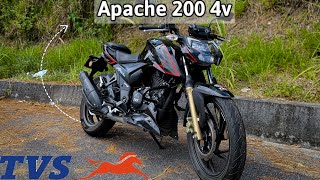 Apache 200 4v  Buenas prestaciones entre las mejores 200cc [upl. by Honora]