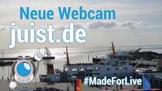 Neue Webcam auf der Nordseeinsel Juist online [upl. by Boycie]