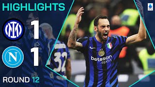 INTERNAPOLI 11  HIGHLIGHTS  Calhanoglu stunner in topofthetable clash  Serie A 202425 [upl. by Eylloh]