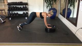 Bodyweight Total Body Workout on Power Plate  Caroline Pearce [upl. by Bernt549]