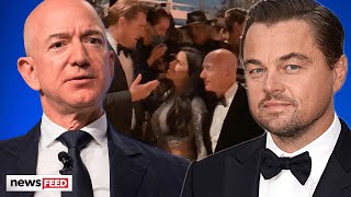 Clip Of Jeff Bezos’ GF Thirsting Over Leonardo DiCaprio Goes VIRAL [upl. by Enilra]