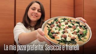 LA PIZZA SALSICCIA e FRIARIELLI il MIO TUTORIAL su COME PREPARARLA IN CASA con la RICETTA SEMPLICE [upl. by Gans233]