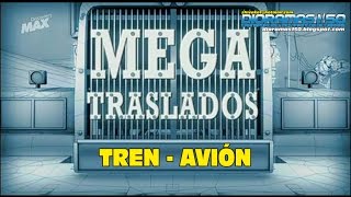 MEGATRASLADOS  Tren  Avión [upl. by Sidman341]