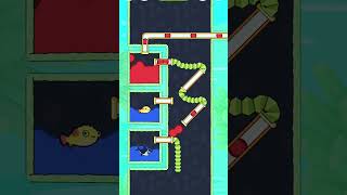 Fishdom game 222  Firoz Gamer  save the fish  pull the pin  shorts [upl. by Ysset]